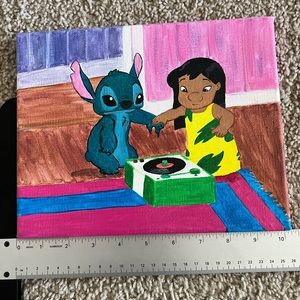 Lilo and stitch painting